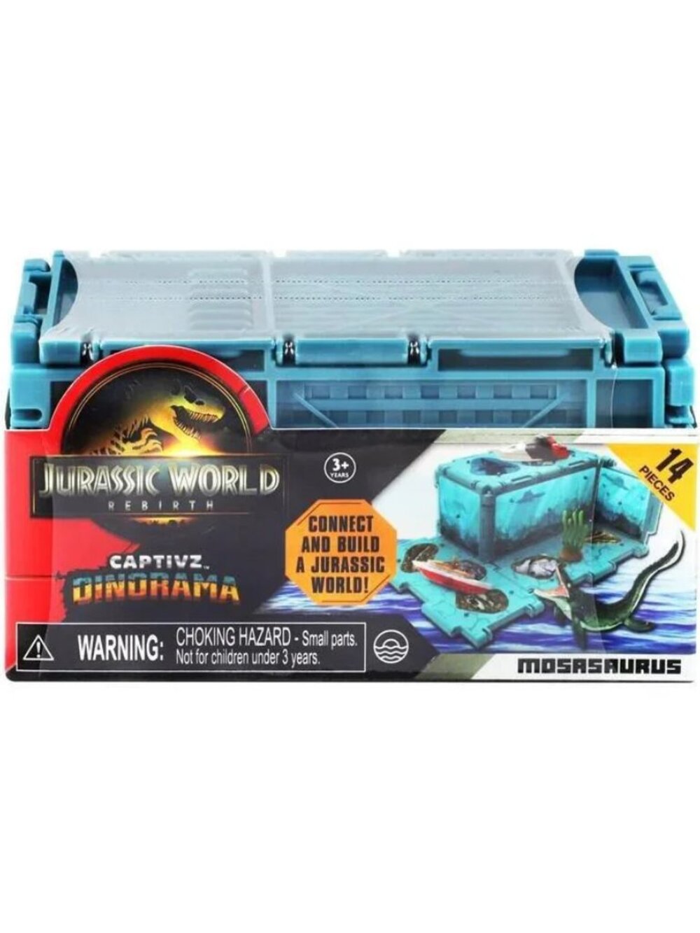 NEW Jurassic World Rebirth Dinorama Mosasaurus